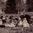 Пикник саткинской интеллигенции, 1902. С ружьем Аистов Василий Петрович. - Саткинский рабочий