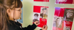В музейной комнате «Хранители истории» школы №40 четвероклассники познакомились с историями защитников Отечества