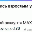 «Становись взрослым уже сейчас…»: в сети распространяется информация о том, что подростки скупают поддельные аккаунты MAX - GovoritSatka.Ru
